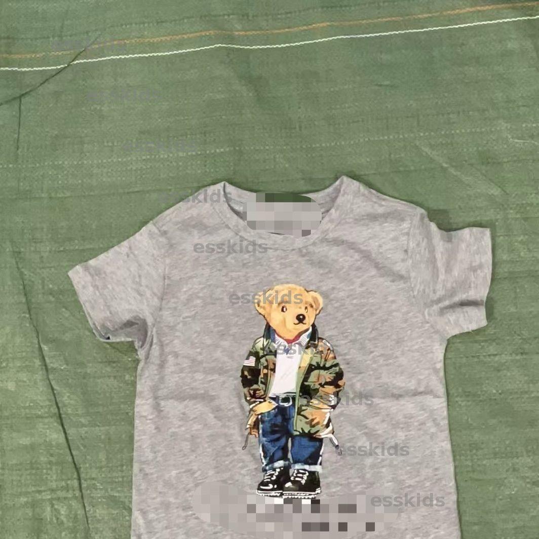 Boys Girls Designer Kids Fashion T-shirts Boy Girl Summer Caual Letter Printed Tops Baby Child T Shirts Stylish Trendy Tshirts Size 100-150 DPD25051