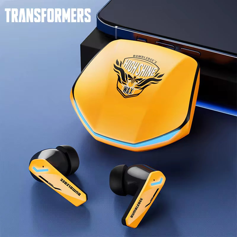 TRANSFORMERS TWS Bluetooth 5.4 Earphones Noise Reduction Headphones Gaming Music Dual Mode Sport Earbuds TF-T10