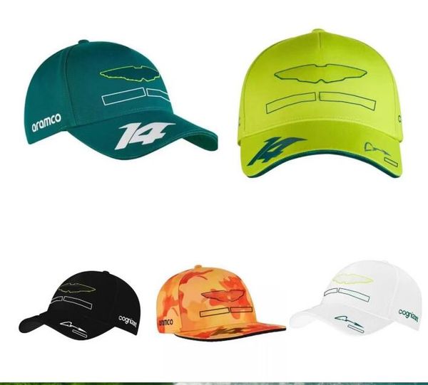 F1 Formula 1 racing hat full embroidered logo sun hat spot sale