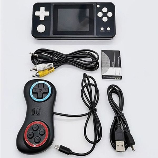 3.0 Inch Large Screen Handheld Video Game Consoles Built In 380 Games Retro Game Player Gaming Console Two Roles Gamepads Birthday Gift DHL