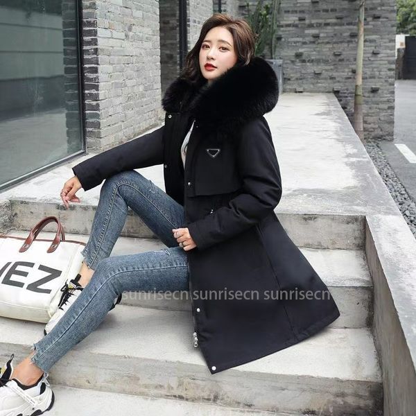 Plus Size Designer Down Jacket Women Coats Winter Jackets Womens Parkas Outdoor Warm Long Thick Coat Womens Outerwear Jacket Over size 3xl 4