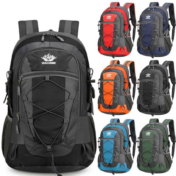 Outdoor Sports Bag Waterproof Climbing Backpack Camping Hiking Backpack Multi Pockets Hiking Backpack Nylon Traveling BackpackXJ240823