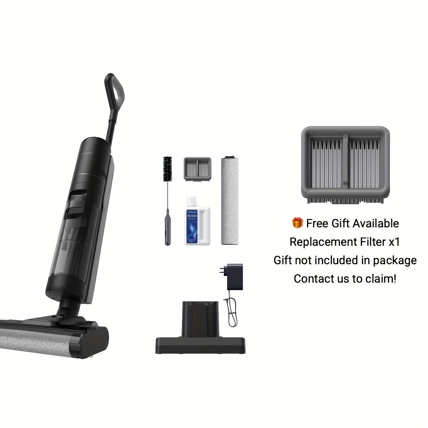 TEMU Dreame H12s Wet Dry Vacuum Cleaner, Cordless Vacuum Mop All In 1 For Hard Floors, Edge Cleaning With Dirt Detection, Hot Air Drying, Cleaner