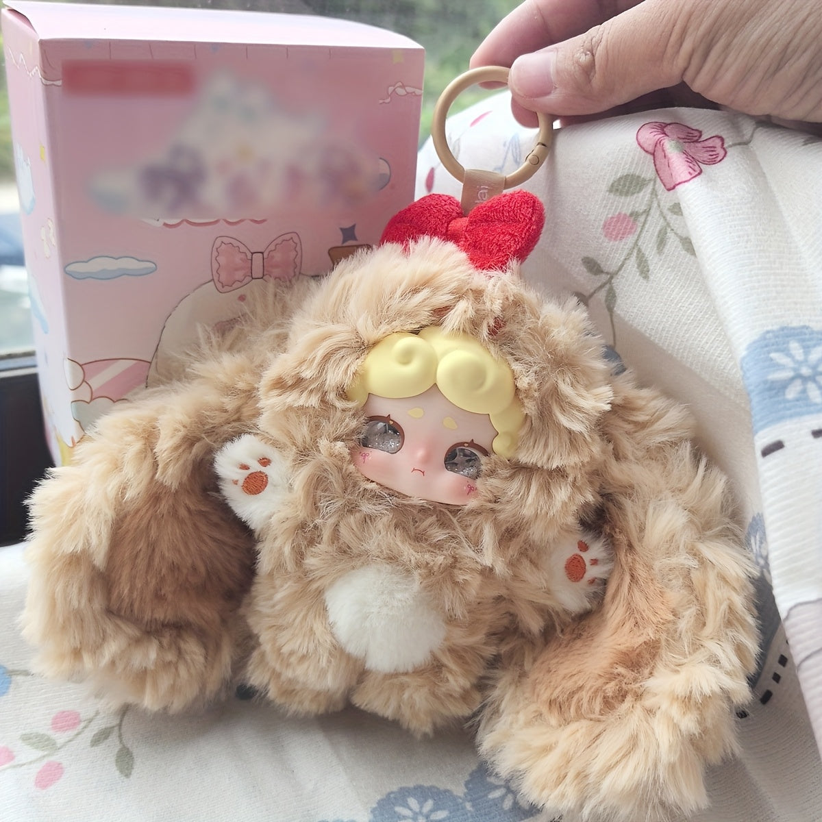 TEMU Collectible Dolls Luckydiernai Rabbit Blind Box, The Changing Plush Toy Figurine Figurine For Girls, Suitable For Gift And Pairing With ' Travel