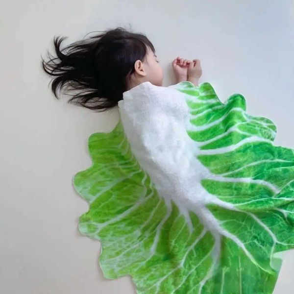 Funny Cabbage Blanket Lightweight Nap Quilt Air Conditioning Blanket Novelty Soft Cute Throw BlanketXJ241111