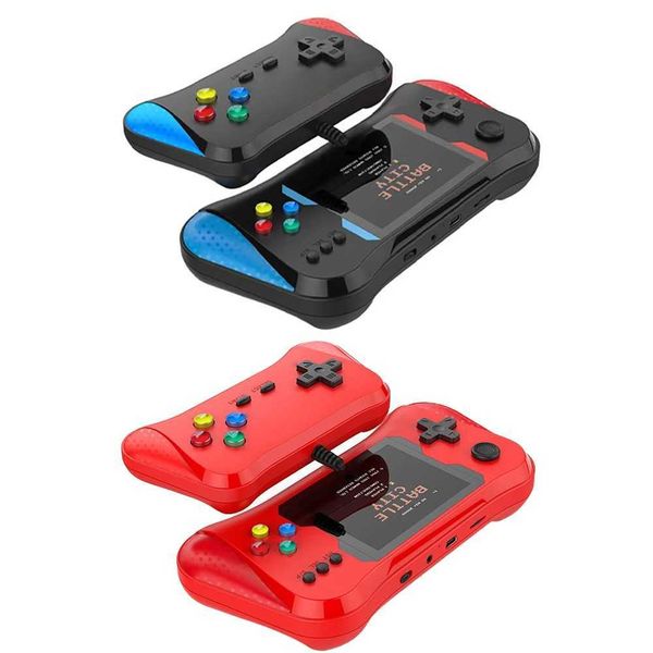 Game machine X7M Retro Video Game Console Built-in 500 Games Portable Game Console HD-AV Output Mini Game Console Gift for Boys Girls Z24111