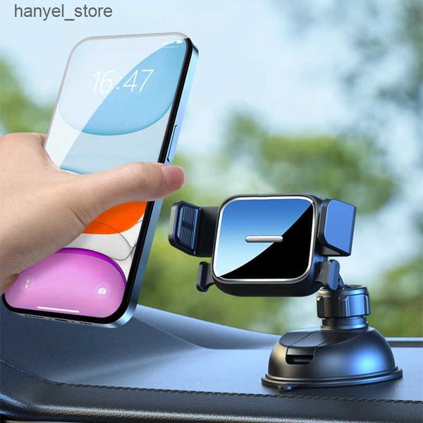 Cell Phone Mounts Holders Car phone holder gravity dashboard phone holder University Mobile phone holder Support Cup fixed 360 degree adjust