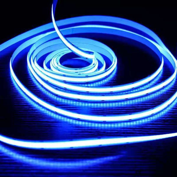 COB LED Strings Light Yellow PAUTIX 8mm 320led-meter Dimmable DC24V Warm White LEDs Strip Lights High Lumes Bedroom Kitchen DIY Lighting cre