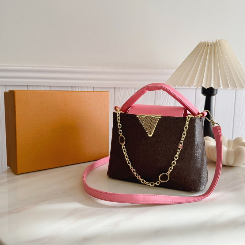 Designers Women Handbag Capucines BB 20cm Shoulder Tote WOMEN s Leather Clutch Pouch Crossbody Bag