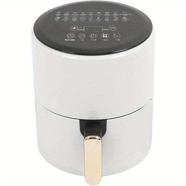 Electronic Air Fryers, Healthy Cooking lifestyle! With Temperature Control & Nonstick Basket Compact for Space Saving, 360-degree hot air ci