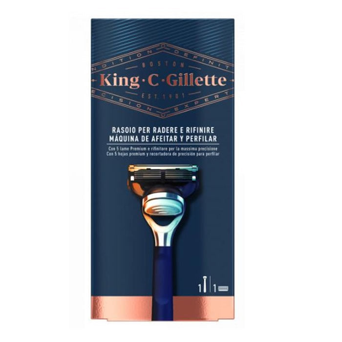 Gillette King Razor for shaving and trimming
