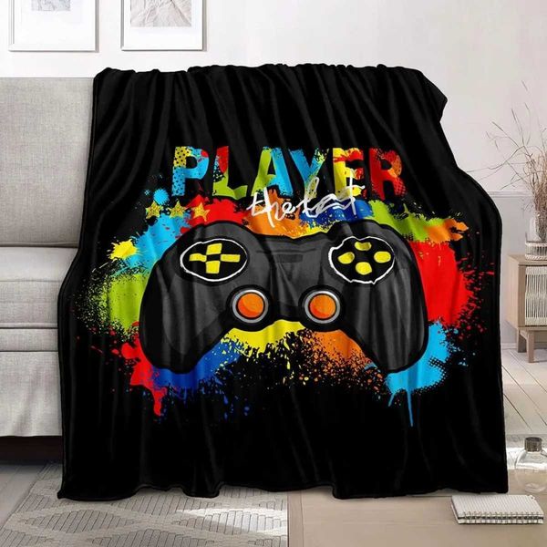Bedding Gaming Throw Blanket Super Soft Gamer Gift for Couch Sofa for For Kids Boys Teens Video GameXJ241111