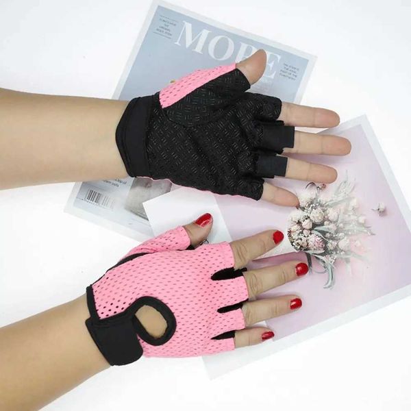 Cycling Fingerss Gloves Profional Gym Fitn Breathab Anti-Slip Women Men Half Finger Summer Fishing Fa Bicyc BikeXJ241118