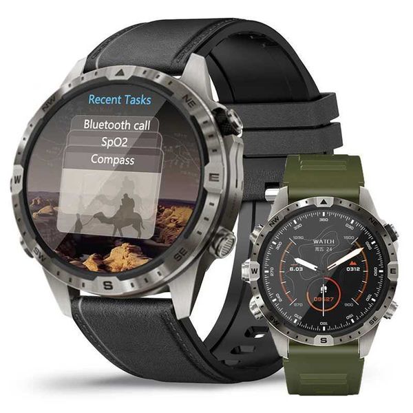 2024 NEW Smart Watch GT45 Men Call Outdoor Sports Vo Assistant Cpass Health Monitoring Fitness Tracker Smartwatch Z241218