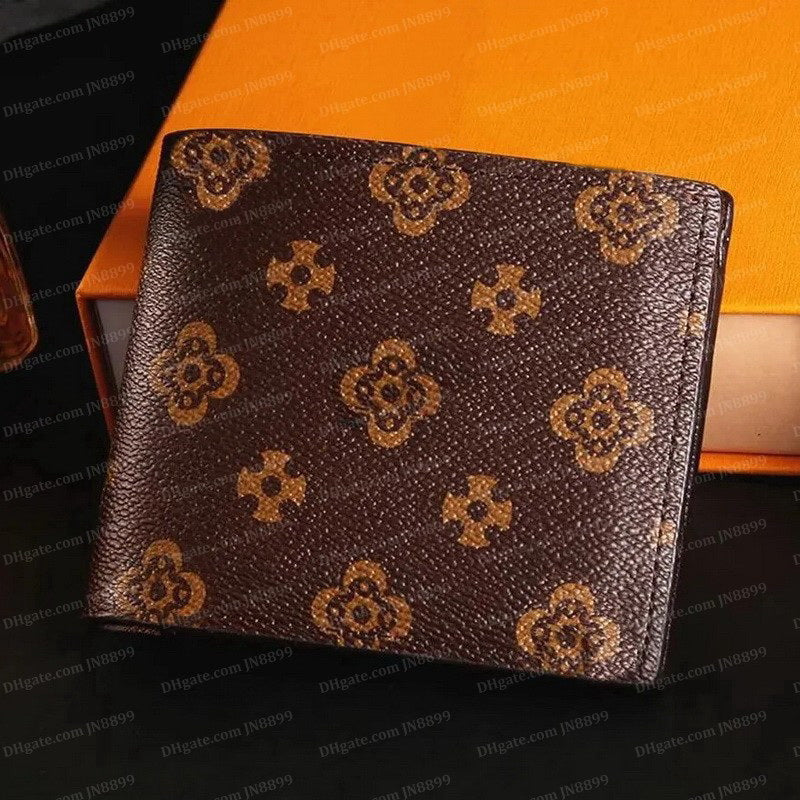 Luxury Leather Wallets Fashion Designer Wallet Retro Handbag For Men Classic Card Holders Coin Purse Famous Clutch Case Holder 16 Colour With Origin