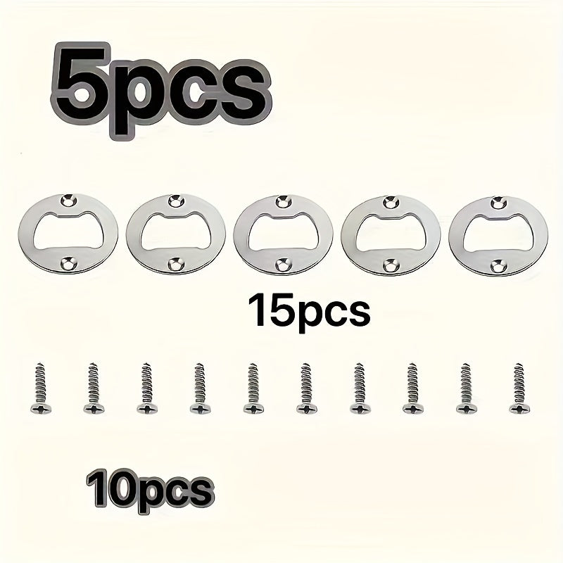 TEMU 15pcs Stainless Steel Bottle Inserts Set, Diy Craft Bottle , Kitchen Gadgets, Party Favors, Wedding & Birthday Gifts