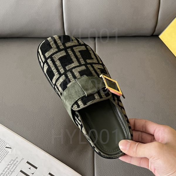 Designer Scuffs Mules slides Women Fur slippers Woody Flat Slipper Sandals Women Slippers Slippers Woman Beach Flip Flops Plush Slides