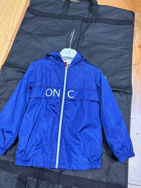 New baby jacket hooded toddler coat Size 100-160 kids designer clothes Chest logo letter print child Outerwear