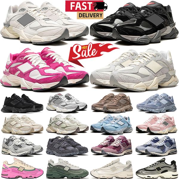 Designer Running Shoes Homens Mulheres Sea Sal Branco Triplo Couro Preto Marrom Pink Azul Red Treinadores de Mens Mens ao ar livre tênis ao