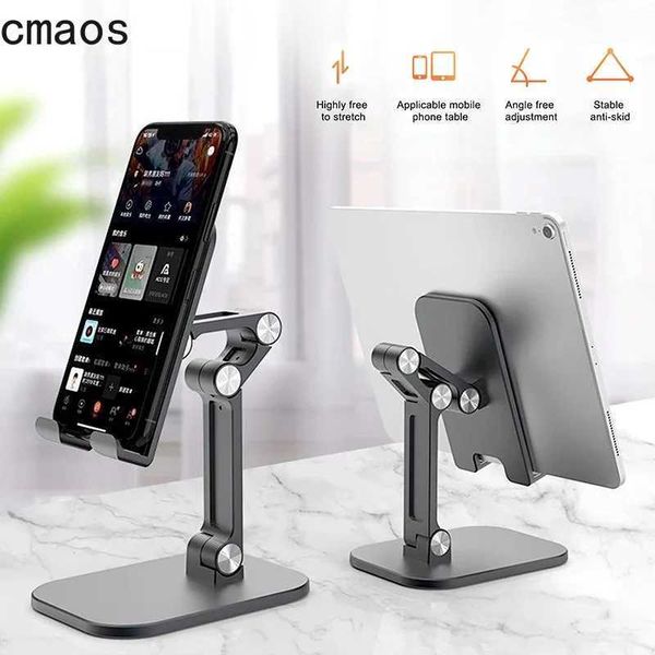 Desktop phone holder for mobile phones universal adjustable. The desktop phone holder supports metal tablet holders for iPad installation CL