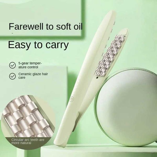 Hair Curlers Straighteners Corn perm clipboard negative ion corn fluffy curling iron used for male and female hair bar as a tool H250112