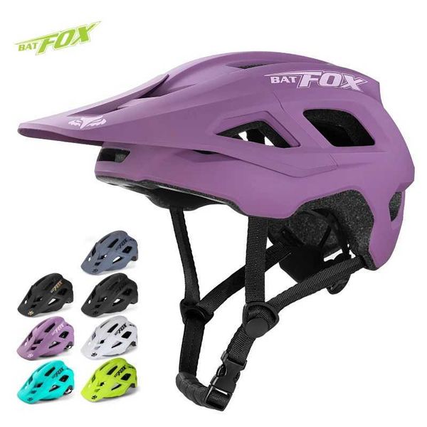 Cycling Helmets BATFOX Bike Helmet Lightweight Safety Cap Protection Comfort Lining Bicycle MTB Helmets Women Men Riding Cycling Helmet casa