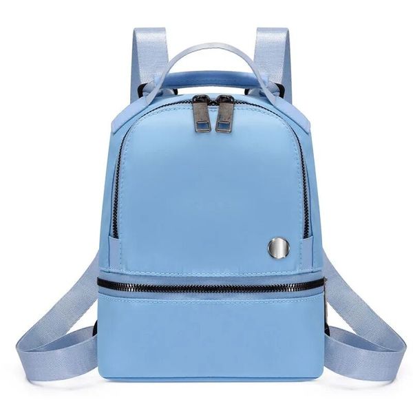 lu fashion casual yoga sports mini double shoulder small backpack single shoulder diagonal backpack