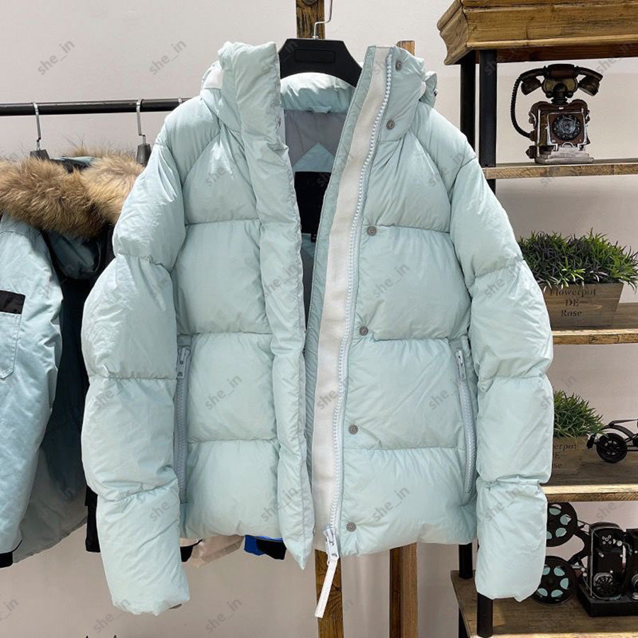 Womens Down Coat Fashion Winter Warm Puffer Coat Classic Hooded Parka Outerwear Women Elegant Thick Windproof Puffer Jackets 23FW