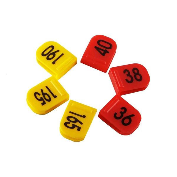 27-43 Thumb Size Hanger Gripper Plastic Sizer Buckle Trousers Figure Size Clip Number Size Label Snap Marker