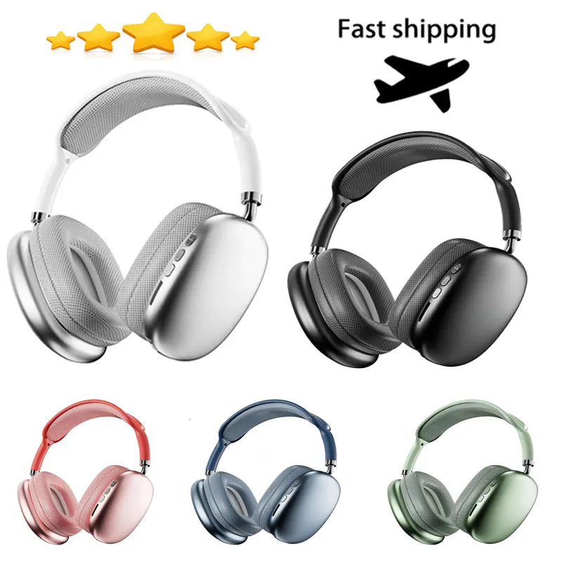 Headphones Cell Phone Earphones Wireless Earphones Bluetooth Headphones Stereo HIFI Super Bass Headset Chip HD MIC Air50 MS B1 MAX MSB1 P9