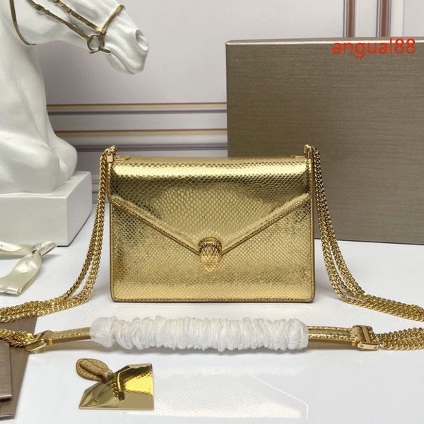 Designer Bag Serpent Forever Shoulder Bags Women Luxury Crossbody Bags Fashion Classic Chain Bags Gold-Plated Brass Hardware Limited Edition