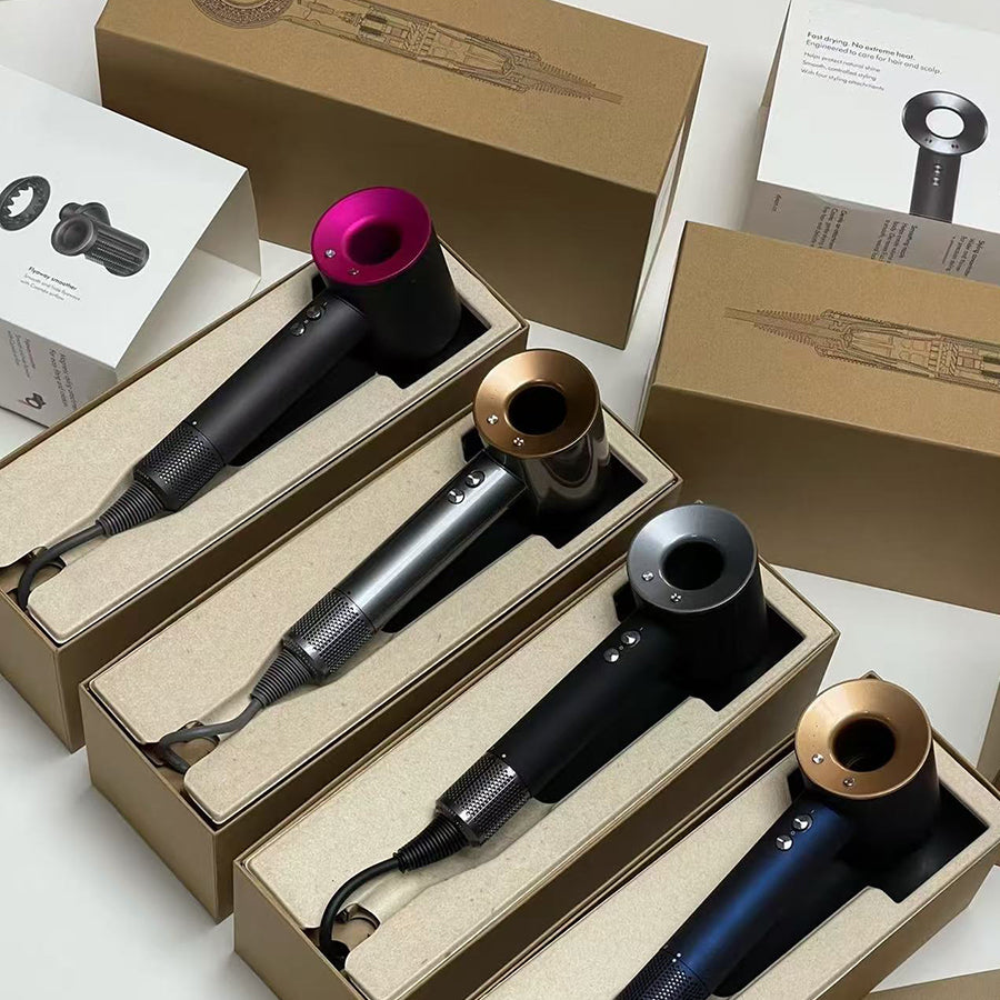 Hair Dryers Salon HD07 08 15 Anion Mute Hair dryer Quick-dry Safety Powerful Electric Designer Hair Drier Egative Ionic Professional negative Blow T