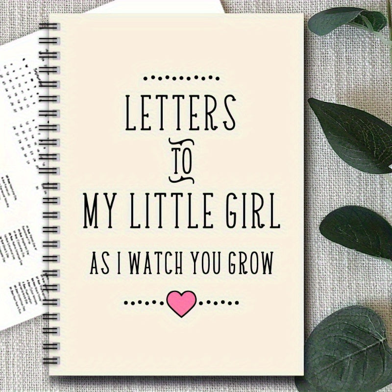 TEMU 1 Spiral Notebook, Daughter Or Granddaughter As A Gift, A Keepsake For To Write Letters To , Or As A Memory Book And Daily Planner