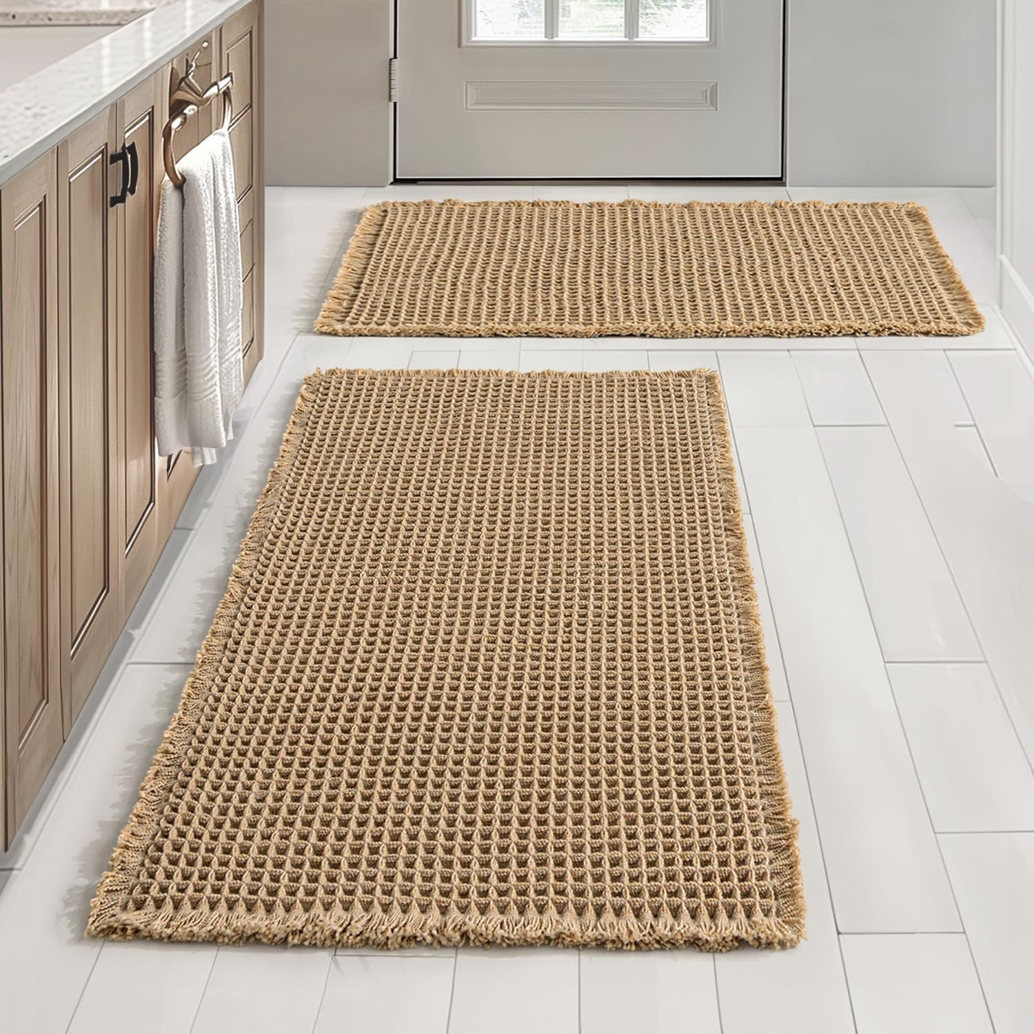 Toilet Anti-slip Foot Mat Bathroom Door Mat Entrance Mat Bathroom Floor Mat Bathroom Door Absorbent Carpet