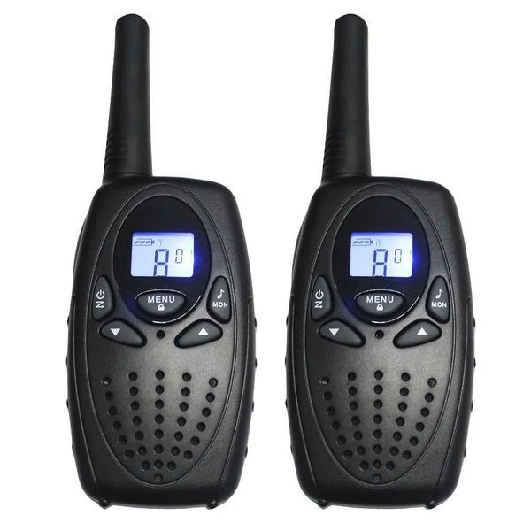 2PC TS628 1w Portable Walkie Talkies interphone ras PMR two Way ham Ra Transceiver dual monitor w- earphones charger Z250103