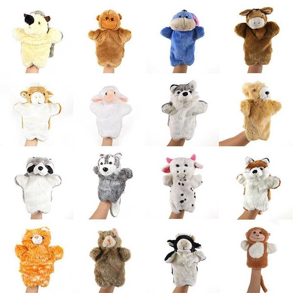 Plush animal figurines performance dolls gloves picture books storytelling props outlet store online sale