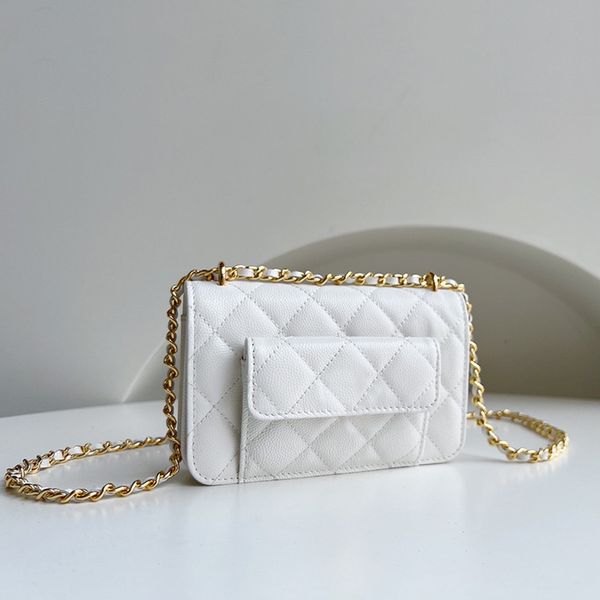 Designer Mini Flap Bag Cowhide Love lock adjusting chain bag 10A Mirror Quality Shoulder Bag With Box C093