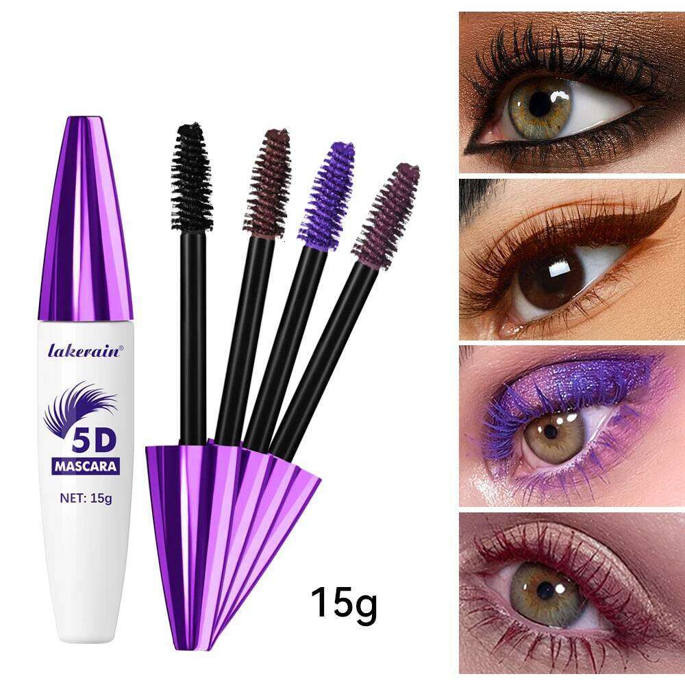 5d for All Eye Lash Mascara Waterproof Lengthening and Volume Cosmetics Makeup Woman Eyelash Black Brown Effect Extended X250722
