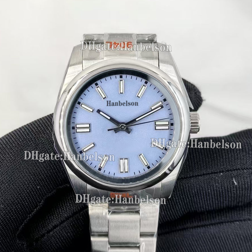 4 Colors Purple Watch Neutral Men Wristwatch Business Couples Automatic Movement Sapphire glass 31MM Ladies watches Green Face Gift clock