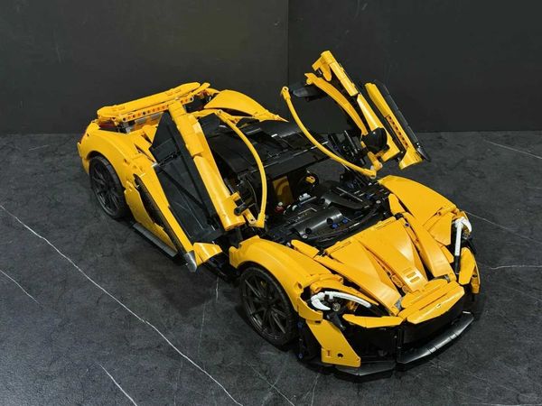 2024 New P1 Super Racing Car Fit 42172 Model Building Blocks 1 8 Assembly Set Bricks Technical Toys For Children Christmas Gifts Z250122