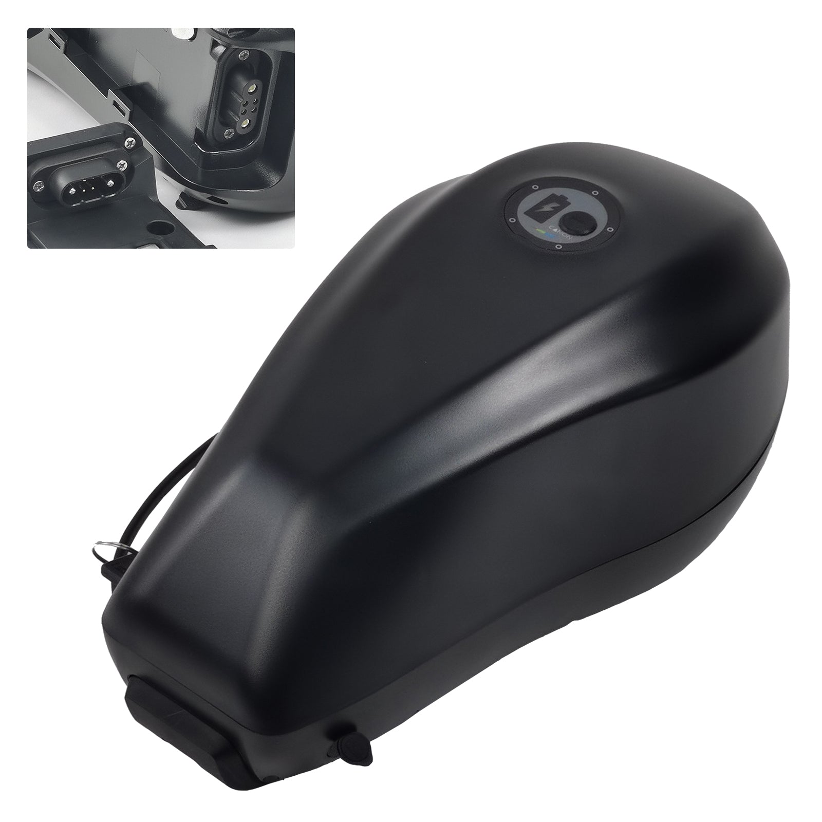 48V Ebike Battery 35AH Li-ion Battery Pack with 3A Charger and 50A BMS for Electric Bike Scooter Electric Motorcycle 200W 250W 350W 500W 750W 1000W