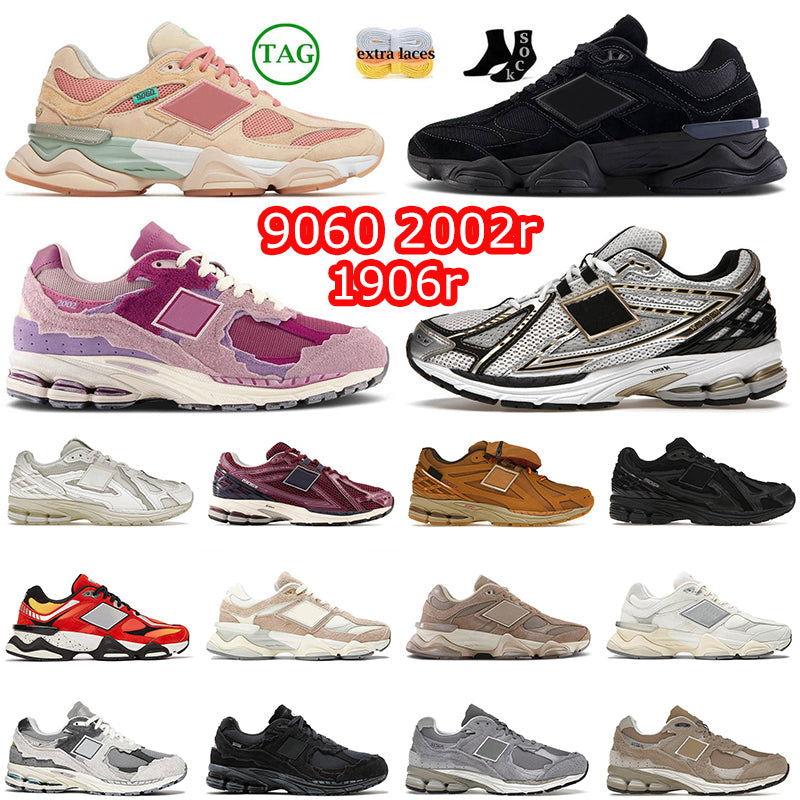 9060 Joe Freshgoods Penny Cookie Pink Foam Running Shoes Baby Blue Burgundy Green 2002r Protection Pack On Rain Cloud Lunar New Year 1906D Runners T
