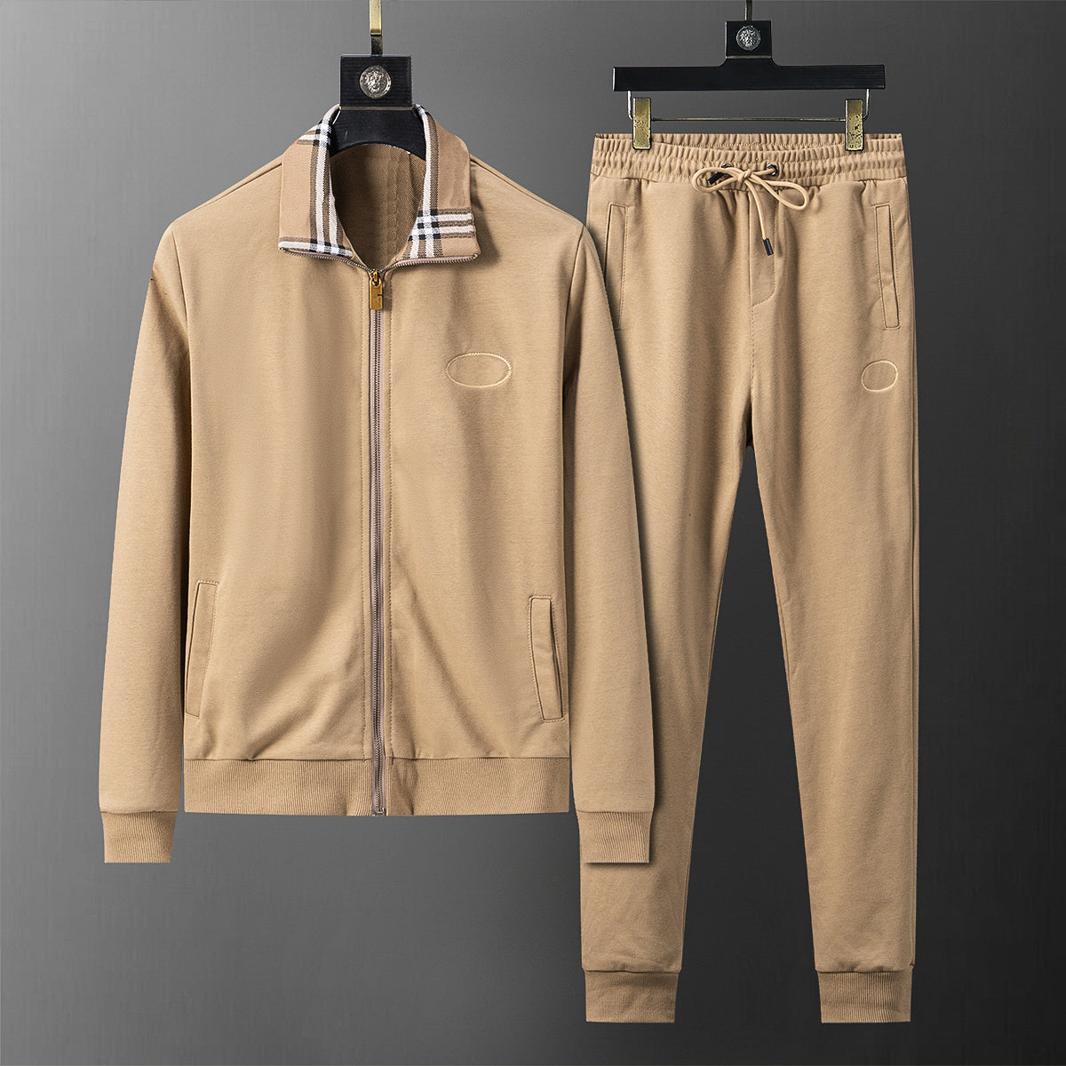 Men Tracksuits Fashion Jackets Suits Mens Hiphop Style Clothing Set Autumn Streetwear Winter Sportwear Coat Jogger Pants M-3XL