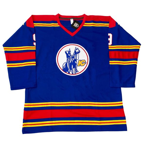 Kansas City Scouts Retro Hockey Jersey Stitched Vintage Custom Any Name And Number