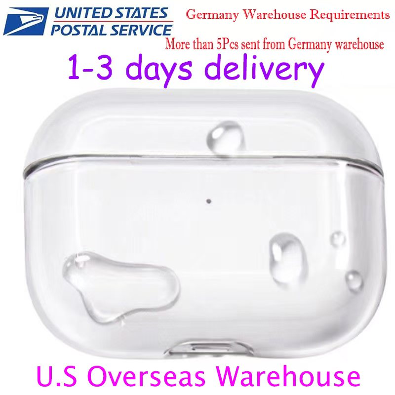 USA Stock For Apple AirPods 4 AirPods pro 2 Headphone Accessories Silicone Protective Headphone Cover Headphone silicone Case fast