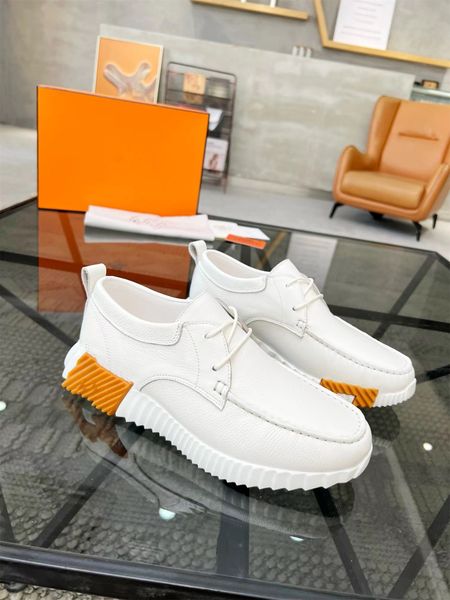 Party-ready 2024S-S Formal gentleman Shoes Genuine Leather Trainers Goatskin Light Sole Famous Brand Men Wedding Dress Comfort Walking 38-45