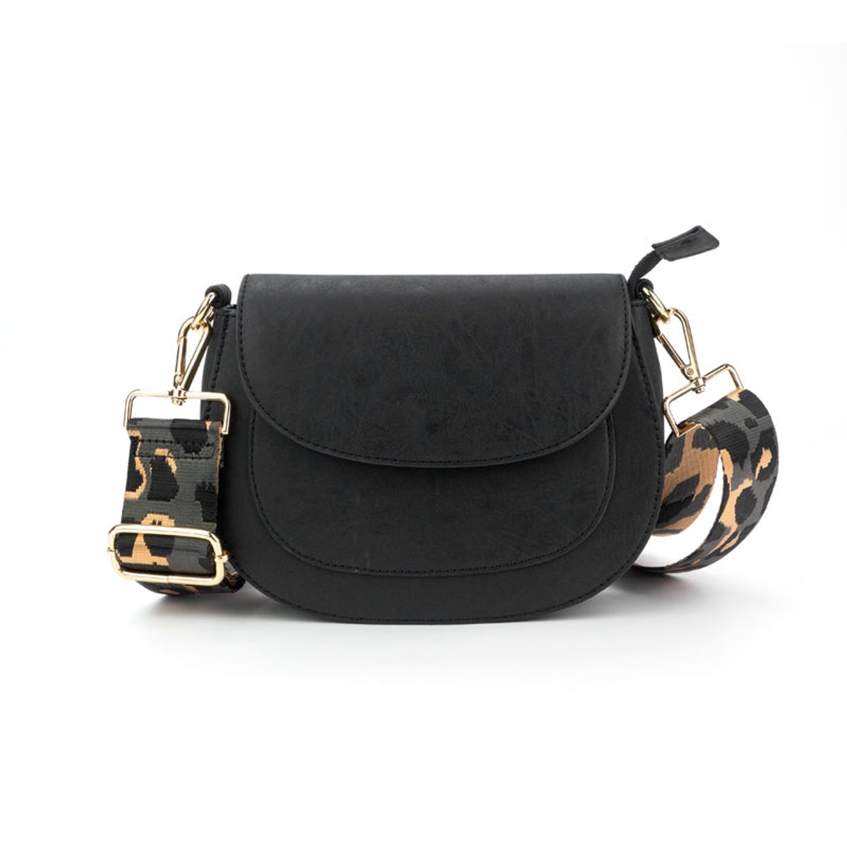 Choose Your Strap Quinn Crossbody Bag - Black - Bubble Gum