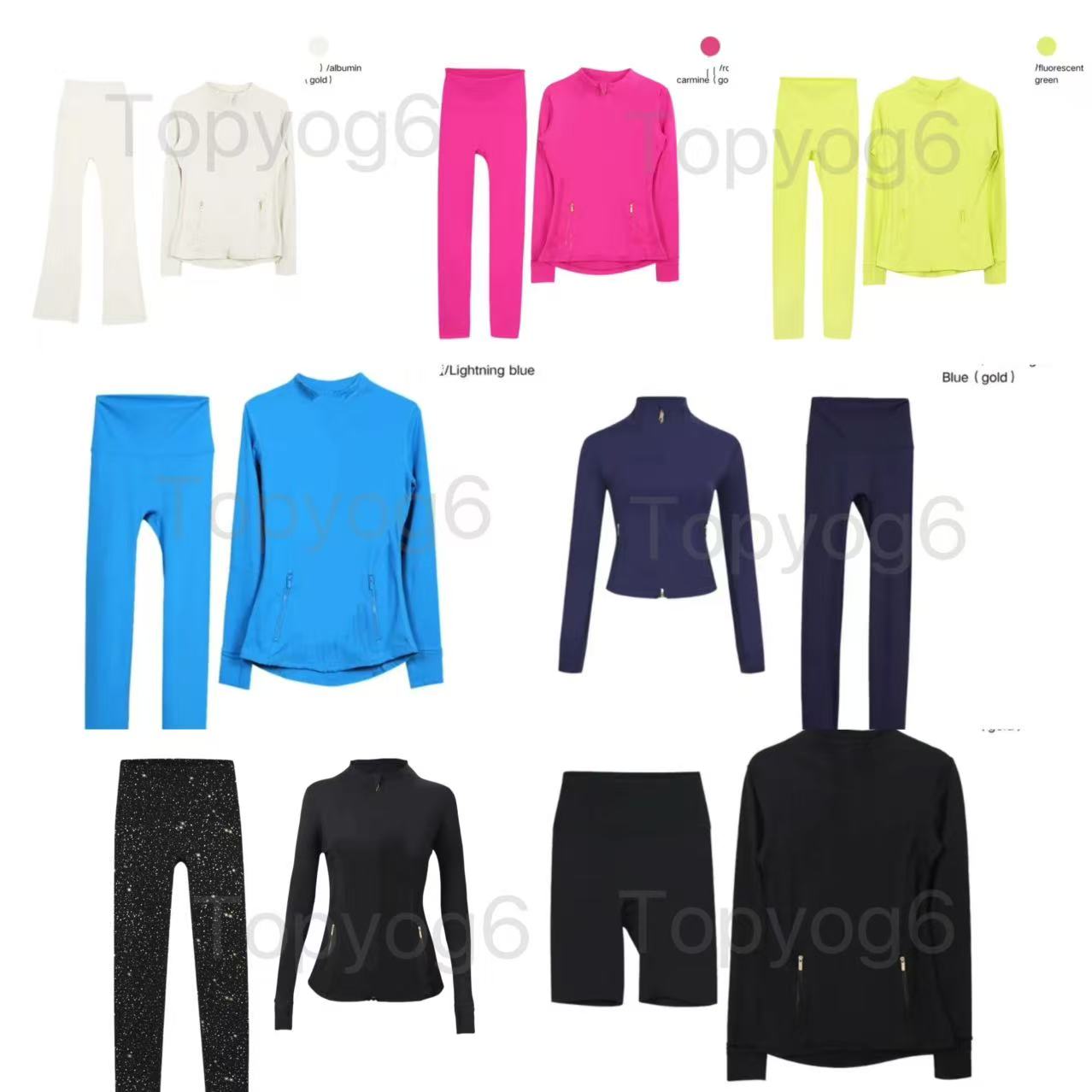 Hot sale Yoga Jacket Women set Workout Sport Coat Fitness Sports Quick Dry Activewear Top Solid Zip Up Sweatshirt Short jacket