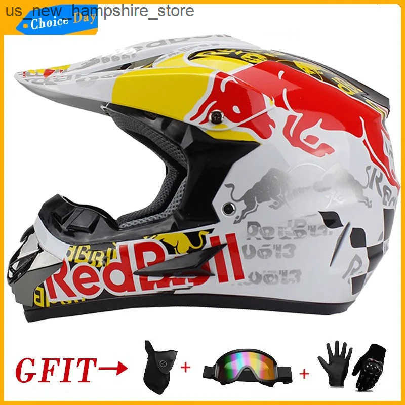 Motorcycle Helmets Motorcycle helmet youth kids off-road helmet dirt bike downhill AM DH cross helmet capacete motocross casco Professional DOT J241
