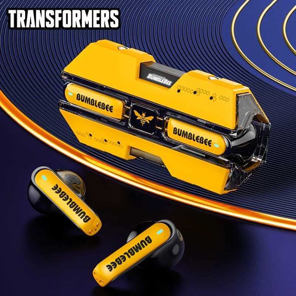 Transformers TF-T01 Bluetooth 5.3 Earphone HIFI Sound Headset TWS Wireless Headphones Low Latency Gaming Music Dual Mode EarbudsCL240801